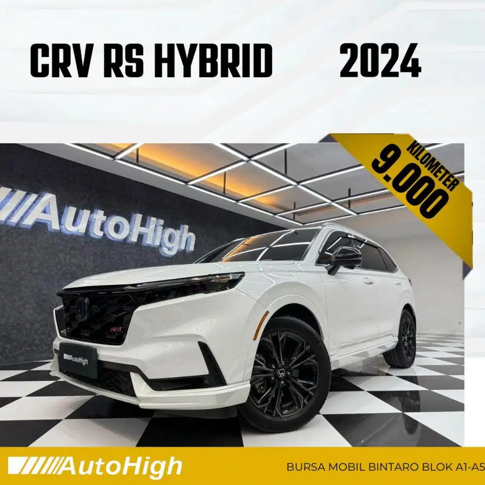 DP10% [Km9.000] CRV RS Hybrid 2024 White / CR-V Reg 2025 #AUTOHIGH