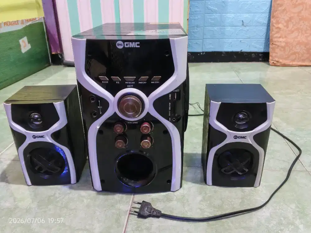 Speaker Bluetooth GMC Full Bass Joss