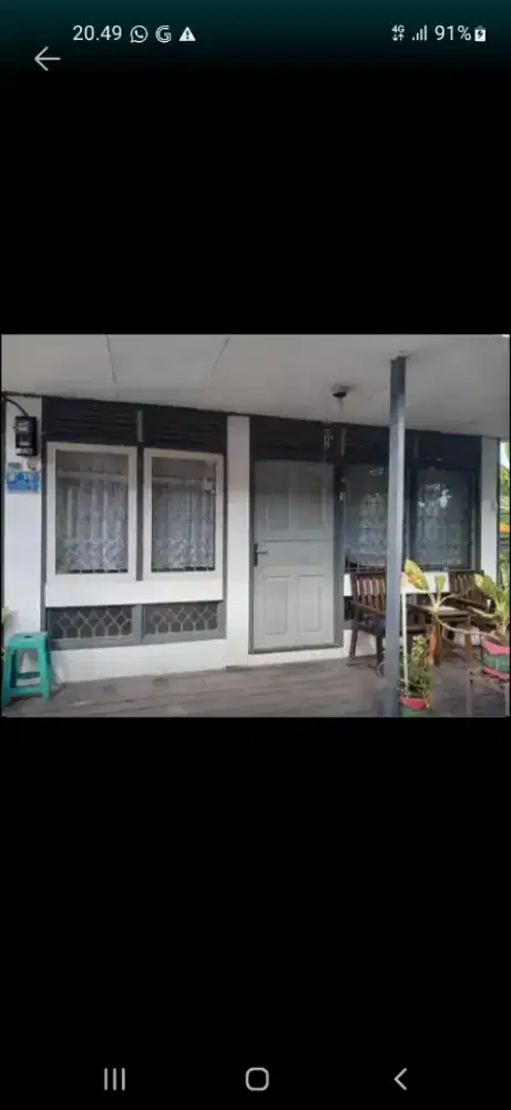 Dijual/disewakan rumah Asri kayu