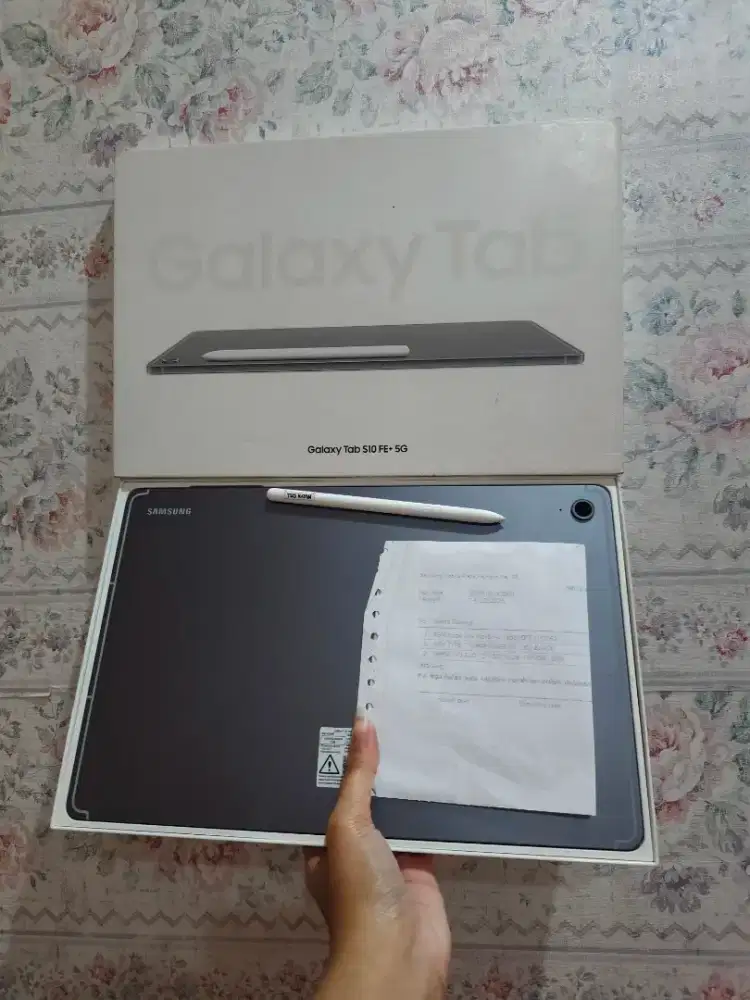 Samsung Tab S10 FE Plus 5G 12/256Gb Resmi Sein