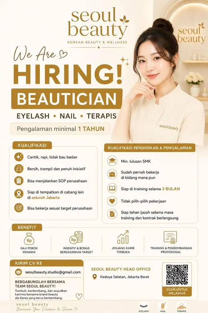 Lowongan Beautician