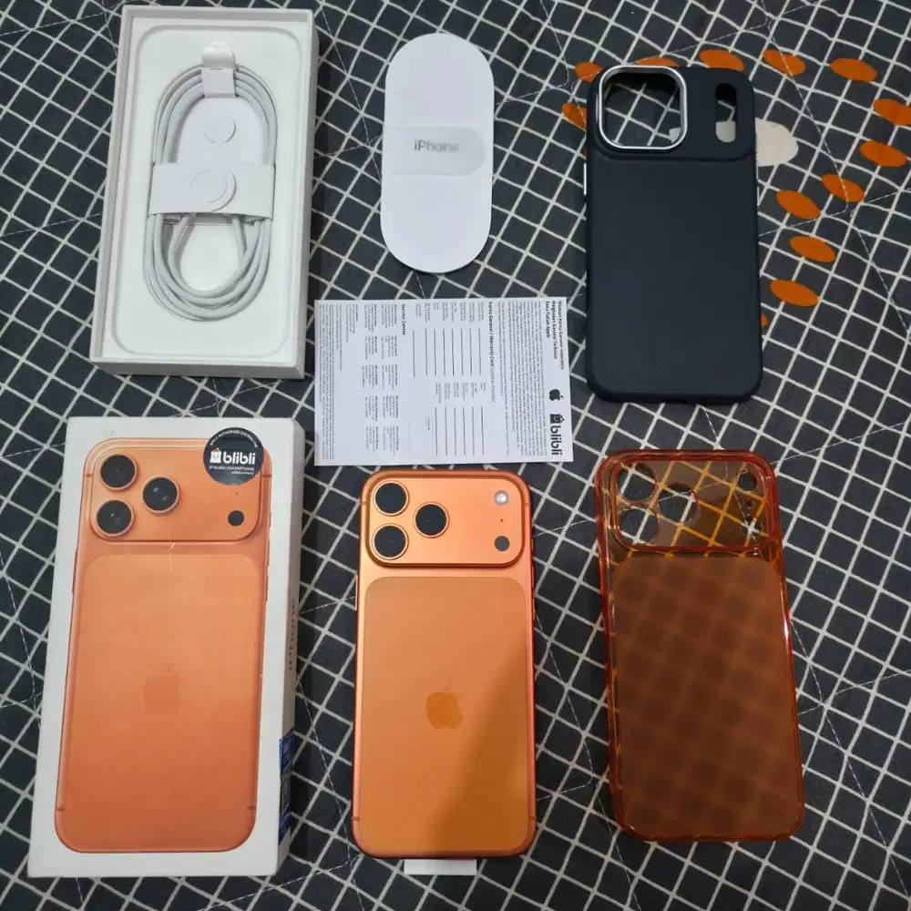 Iphone 17 pro max 512gb ibox mulus mei 2027 fullset original berbonus