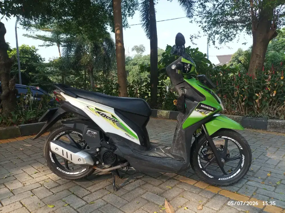 Honda beat FI 2013 starter kasar kondisi Istimewa