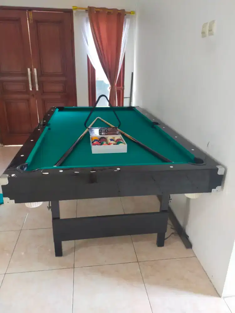 Meja billiard portable 7 feet