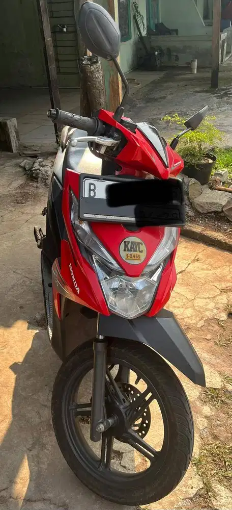 Jual Motor Honda Beat Tahun 2019, Rendah Pemakaian, Tangan Pertama