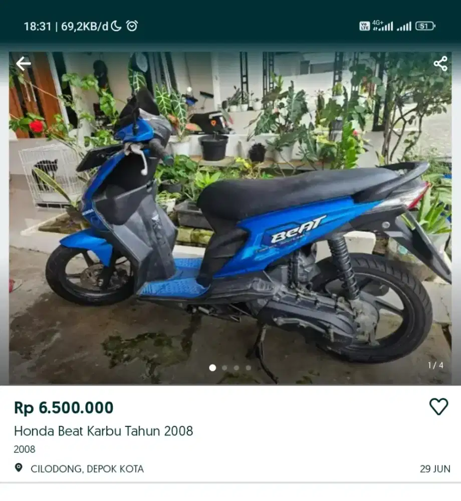 Dicari Honda beat