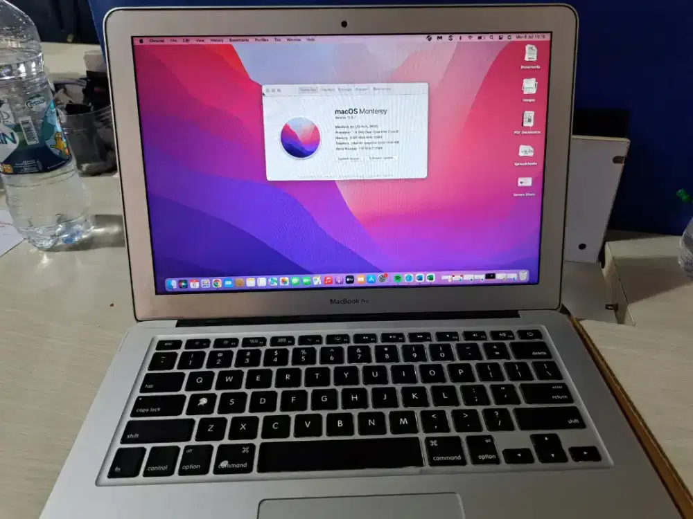 MacBook AIR 2017, Monterey Version 22.6.7