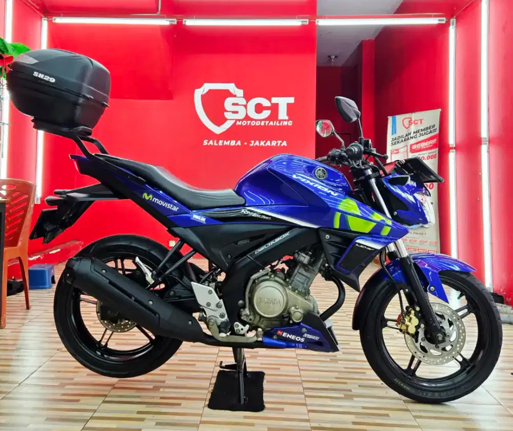 JualCpt90%LikeNew KM21Rb PjkJul27 YAMAHA VIXION 2017 MOVISTAR