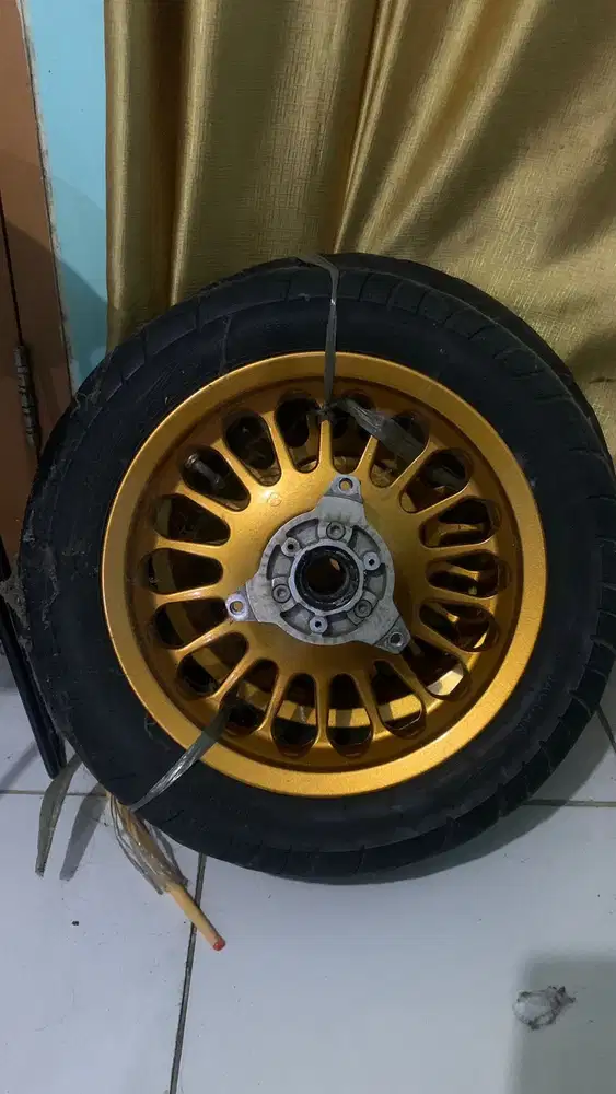 Wts velg vnd roulette nmax ring12 gold matte