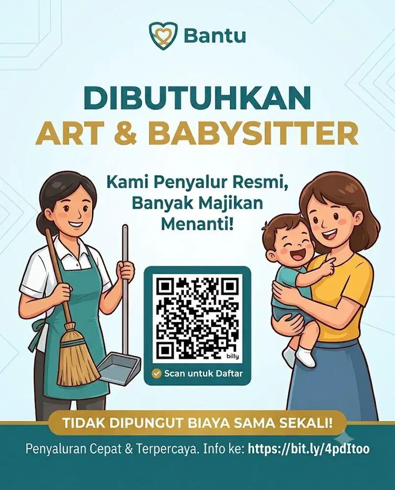 Lowongan untuk ART dan Babysitter