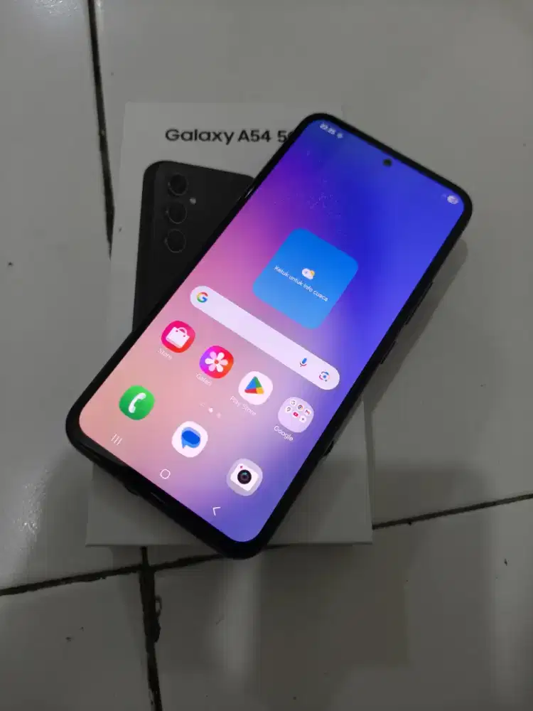 SAMSUNG A54 5G 8/256 GB

Fullset Mulussss NOminus MAHAR aja 3500 Nego