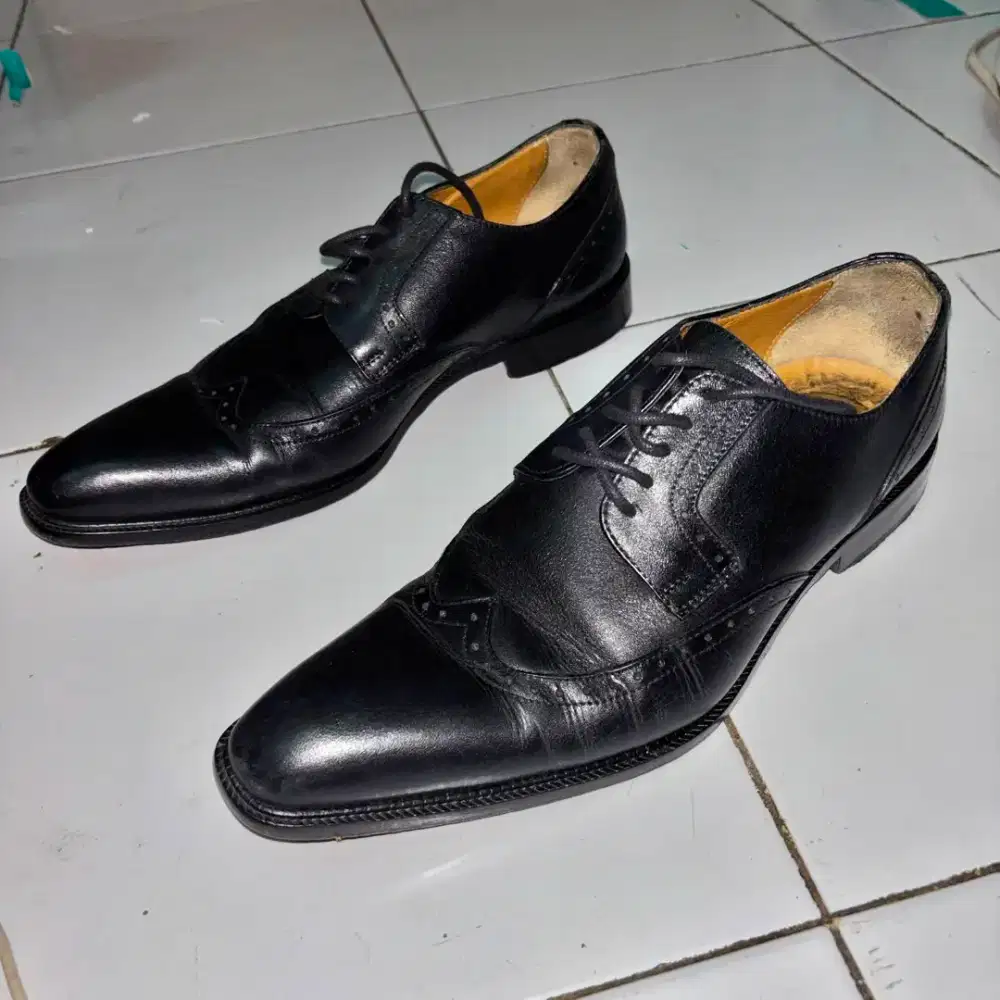 DIJUAL SEPATU PANTOFEL OXFORD ORIGINAL MERK MARIO CUOMO