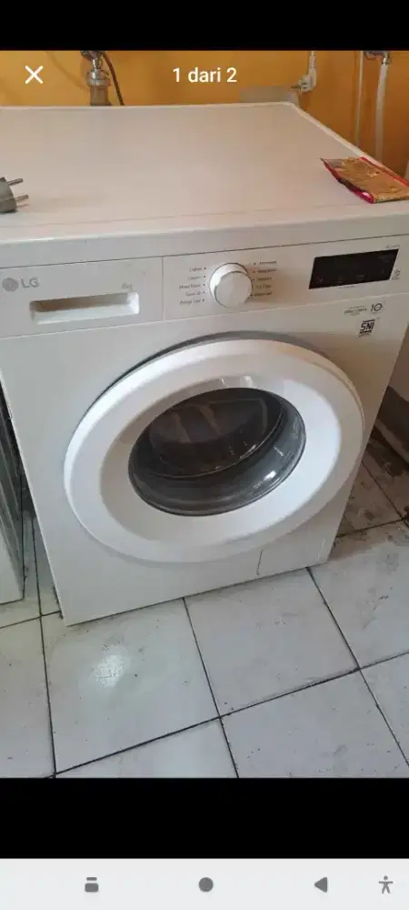 Mesin cuci buka depan (front loading)