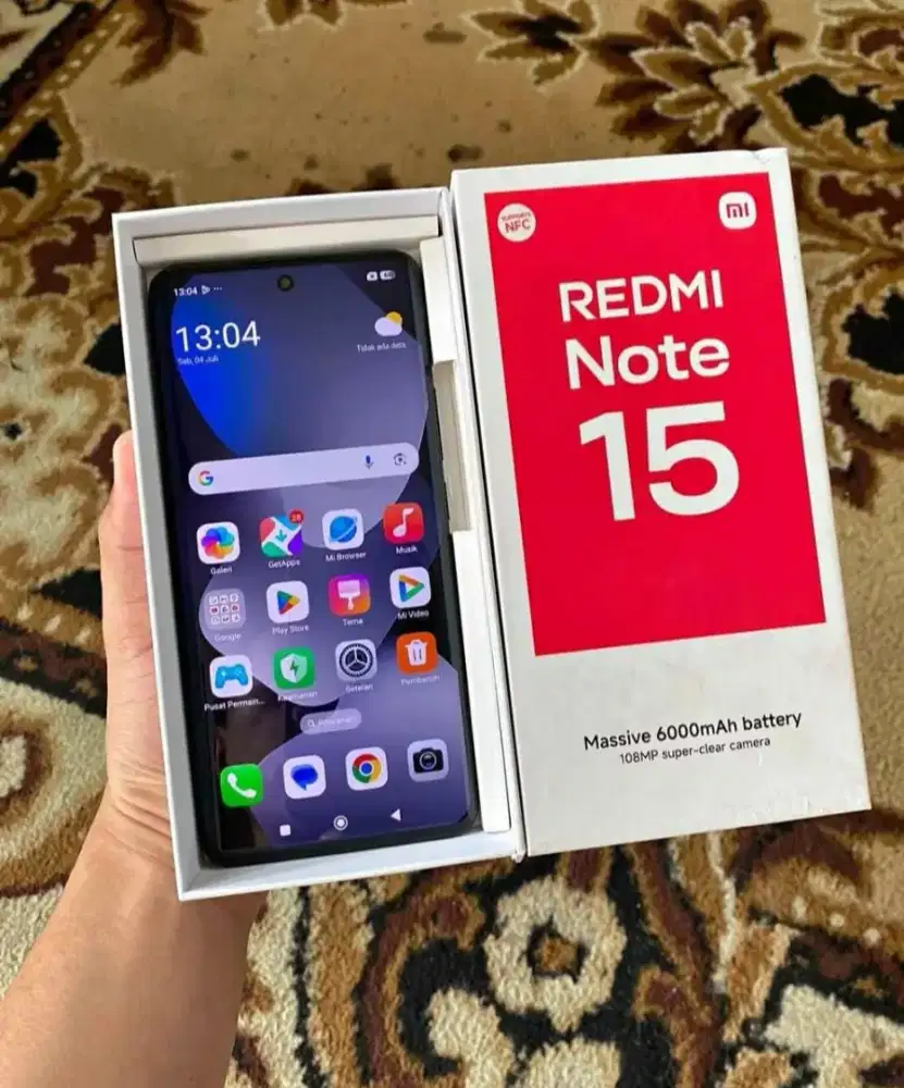 Xiaomi Redmi Note 15 RAM 6/128 BLACK