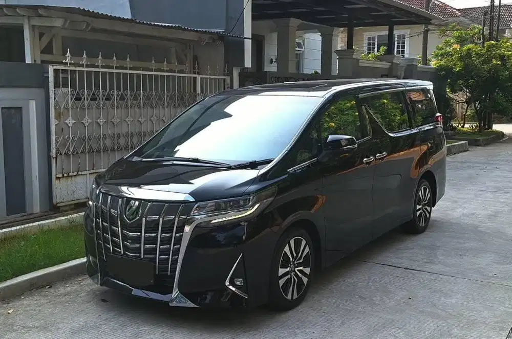 Alphard G atpm 2019 Hitam Low KM