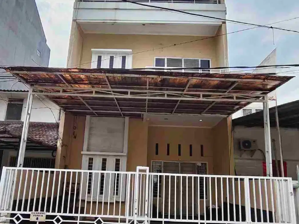 disewakan Sunter danau 3 lantai rapi 6 x 14 hanya 85juta/th
