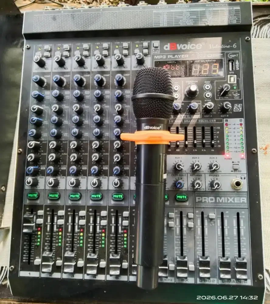 mixer db voice valentine 6 gen 2