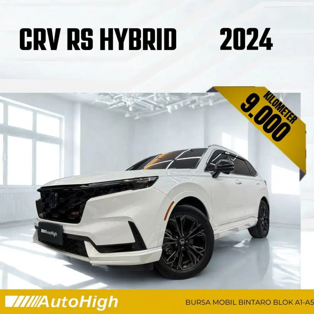 DP10% [Km9.000] CRV RS Hybrid 2024 White / CR-V Reg 2025 #AUTOHIGH