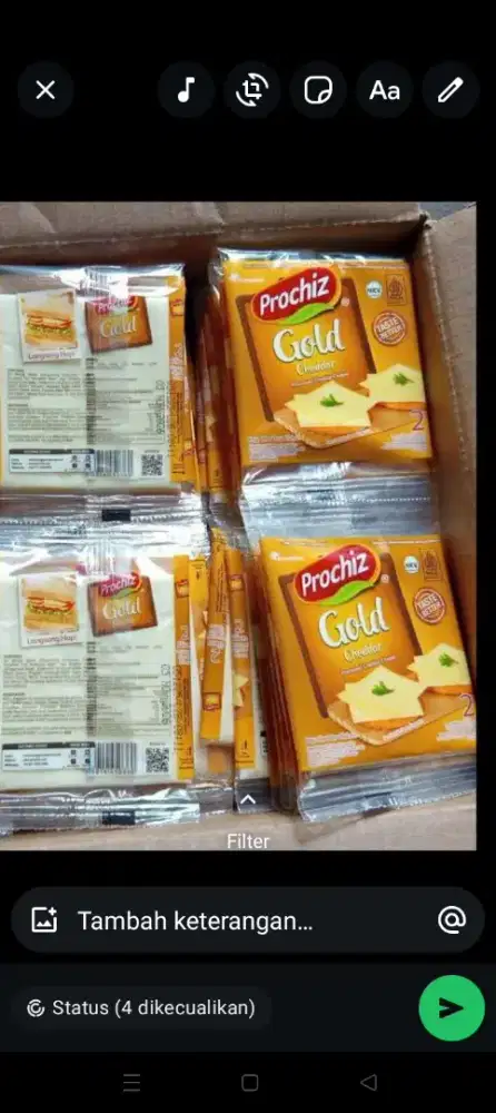 Keju slice gold procis