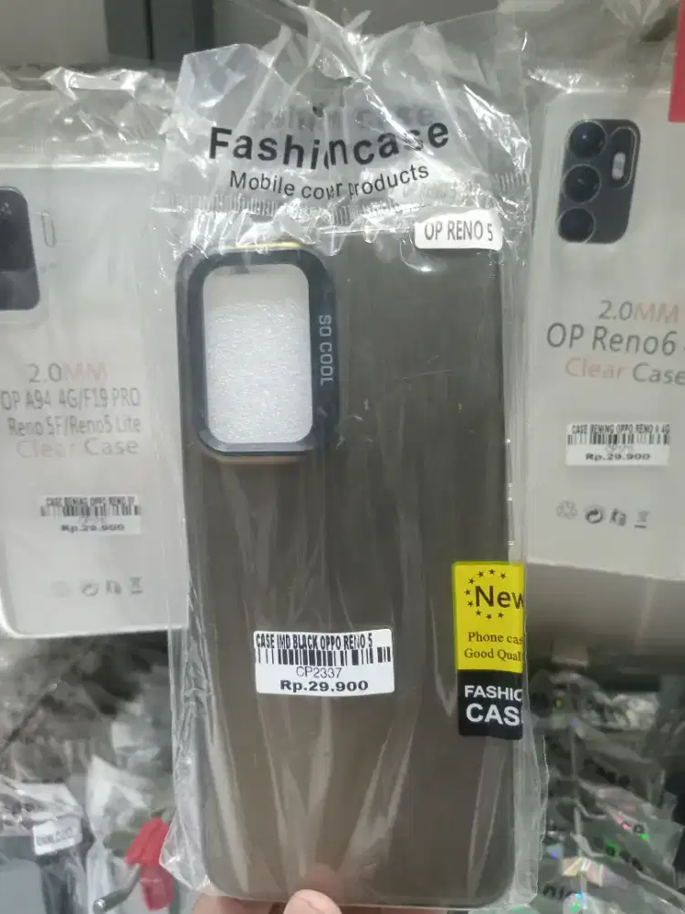 CASE IMD BLACK OPPO RENO 5 ATLANTIS DAHSYAT