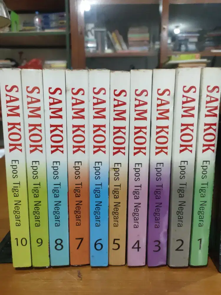 Sam Kok Epos Tiga Negara Lengkap 10 Jilid Set Lo Kuang Tiong 2013