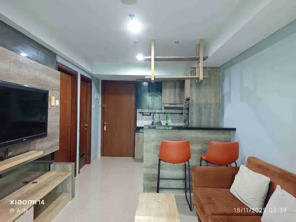 Disewakan Apartemen Terrace Springhill di Kemayoran,2 kmr- furnish.bawa koper saja.