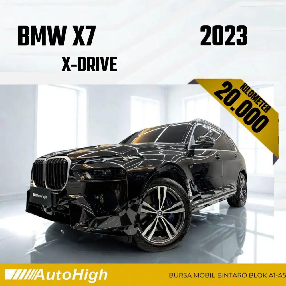 DP10% [Km20.000] X7 M-Sport 2023 Black Reg 2024 #AUTOHIGH