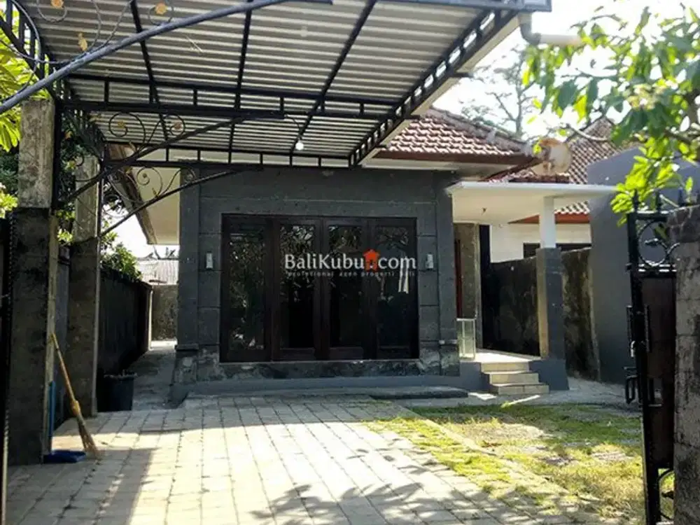 AMR-055.DRY - Rumah Sewa Tahunan Nyaman di Setra Dalem Sesetan, Denpasar | Lingkungan Tenang & Aman - min 2 th