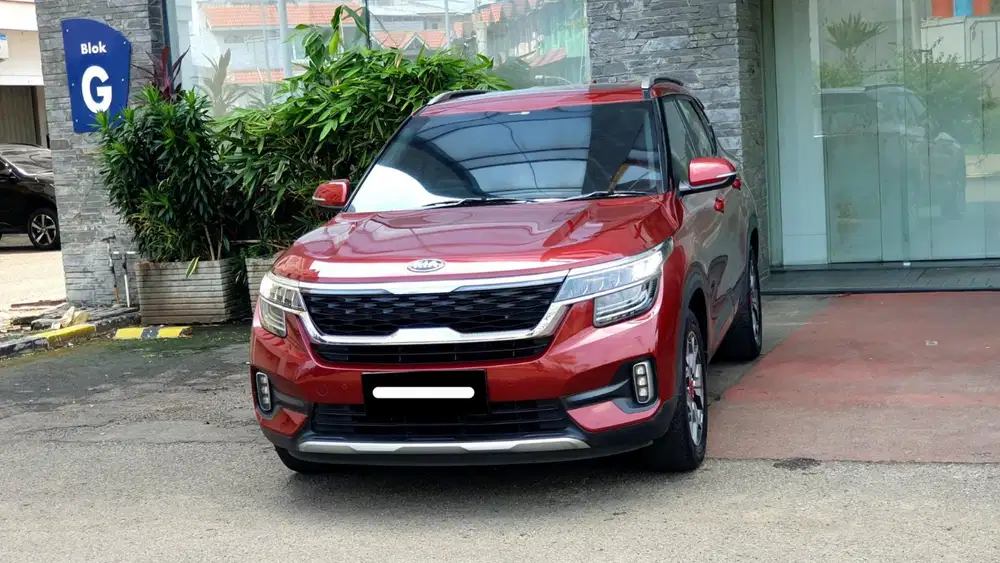 Km31rb kia seltos exp ex plus 2021 merah sunroof