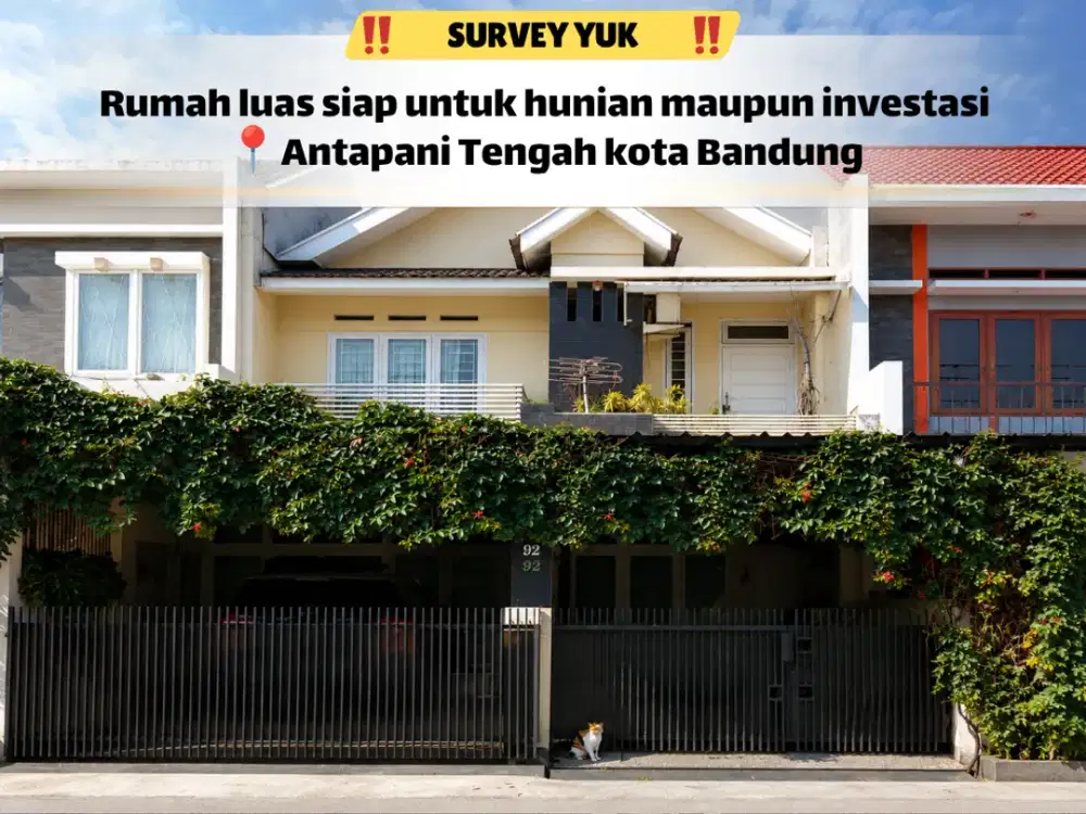Rumah Antapani Tengah Dekat Griya Antapani, Jadwalkan Survei!