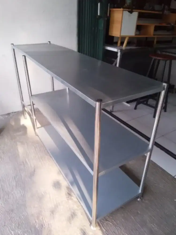Baru tp minus  - Meja Dapur Stainless