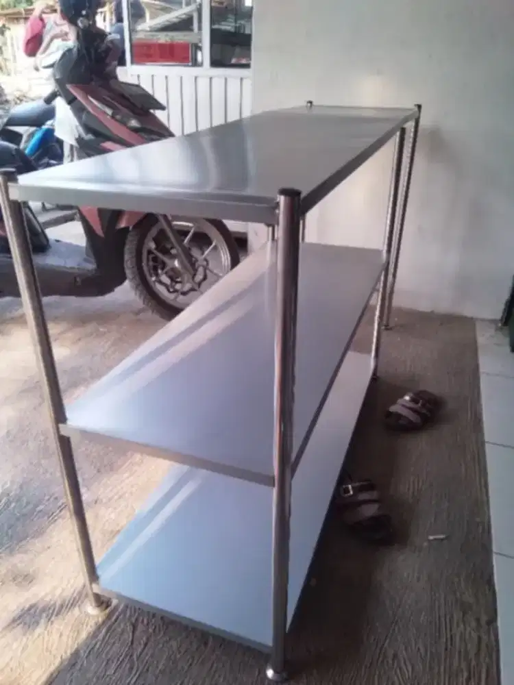 Baru tp minus  - Meja Dapur Stainless