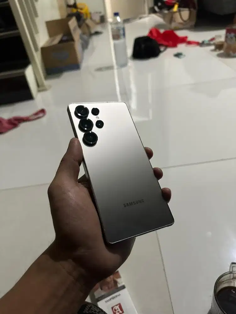 Samsung galaxy S25 ultra 12/256gb inter sinyal ke blokir wifi only