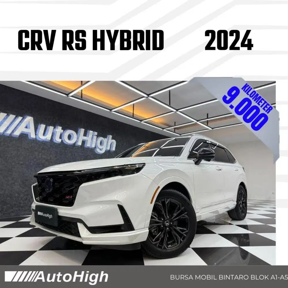 DP10% [Km9.000] CRV Hybrid 2024 White / CR-V Reg 2025 #AUTOHIGH