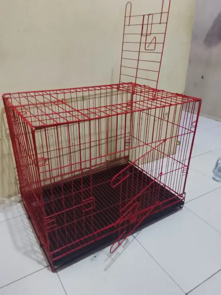 Kandang anjg/kucing besi tebel 60×50