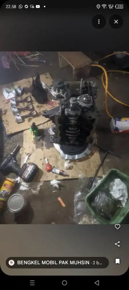bengkel mobil panggilan pak Muhsin 24jam khusus mesin dan kaki