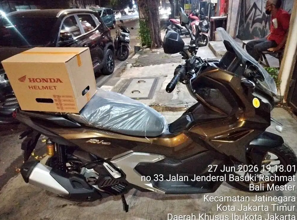 KM 10 PERAK‼️ HONDA ADV 160 ROADSYNC TH 2025 / 2026 WARNA COKLAT