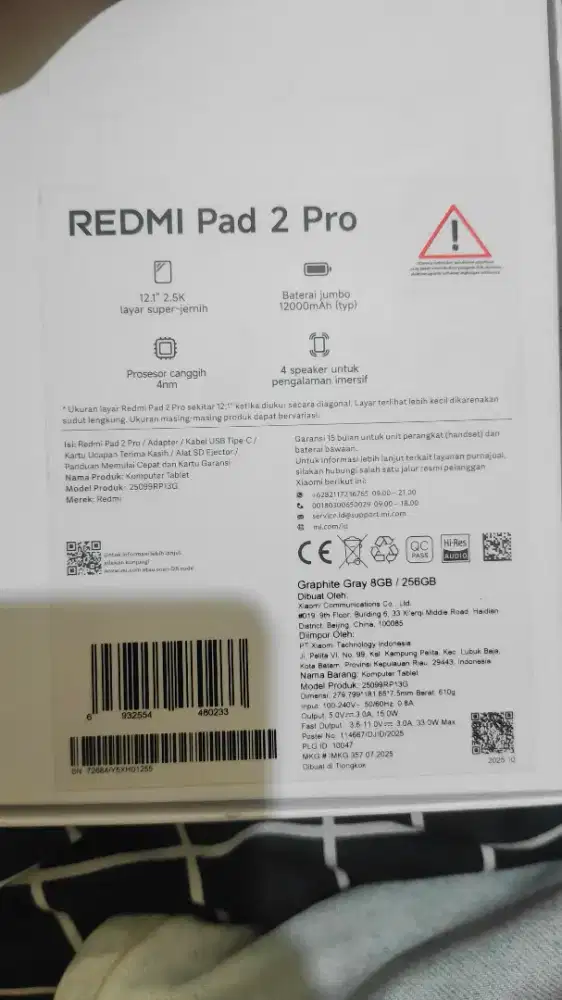Tab Redmi 2 pro