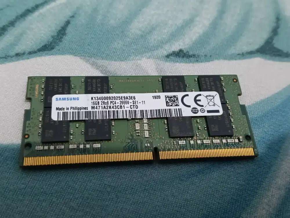 Sodimm ram laptop 16gb ddr4 normal copotan unit