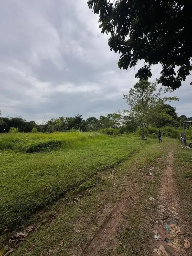 DIJUAL CEPAT LAHAN / TANAH TIGARAKSA LOKASI STRATEGIS