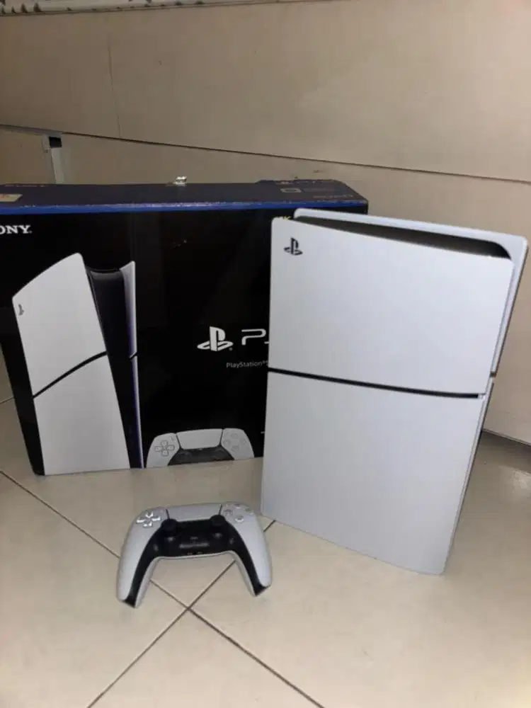 Dijual PS5 Slim Digital Edition 1TB Fullset Original - BU Cepat