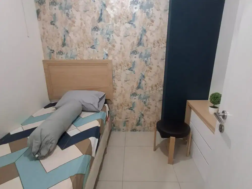 Apartemen Green Pramuka Full Furnished Mewah Posisi Depan Mall
