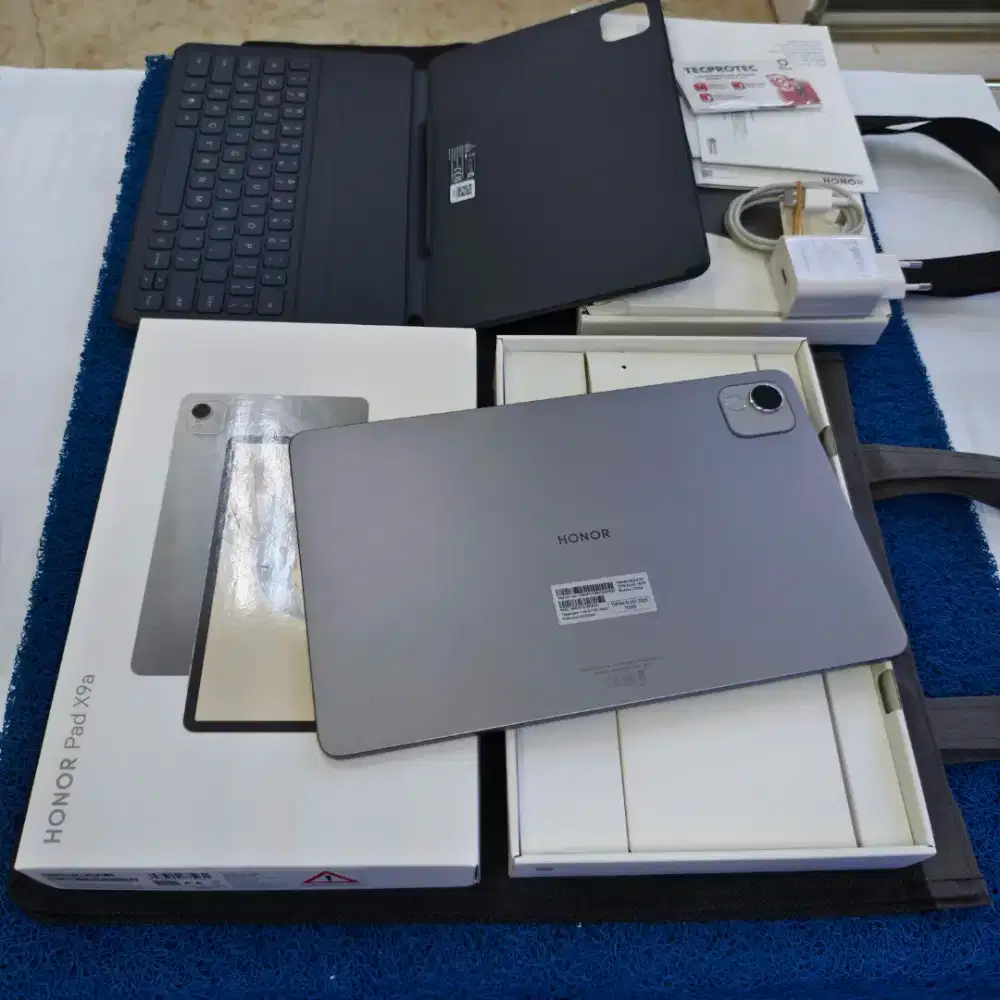 Honor Pad X9A 8/128gb Wifi + Keyboard 99% like new Grs resmi Desember