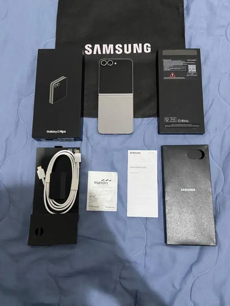 Samsung Z Flip 6 12/256gb SEIN Resmi Fullset lengkap original