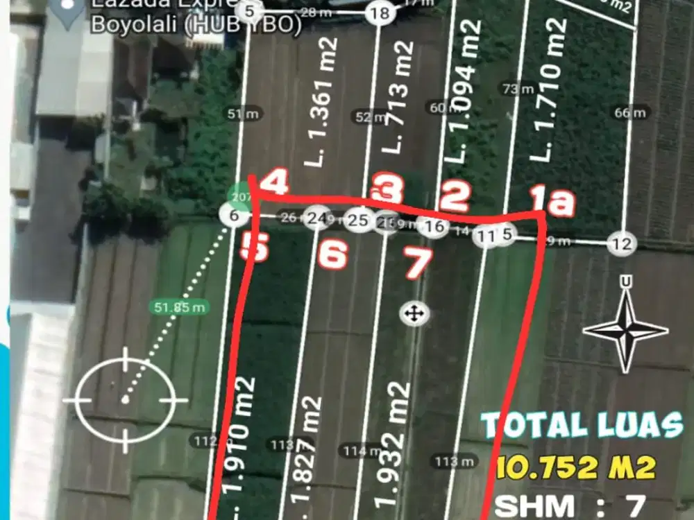 Dijual Lahan Zona Industri Lokasi Super Strategis Boyolali Luas 1 Ha