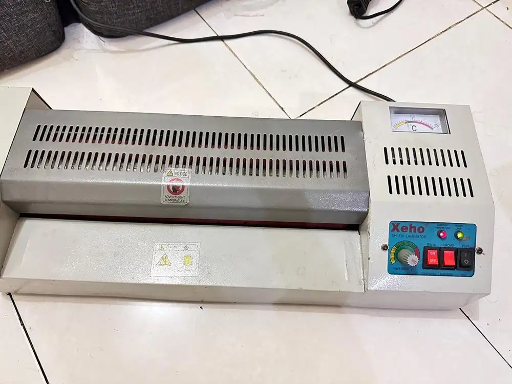 Mesin Laminating Mesin Press A3 Xeho XH330 Mulus Lengkap dus ad Bonus