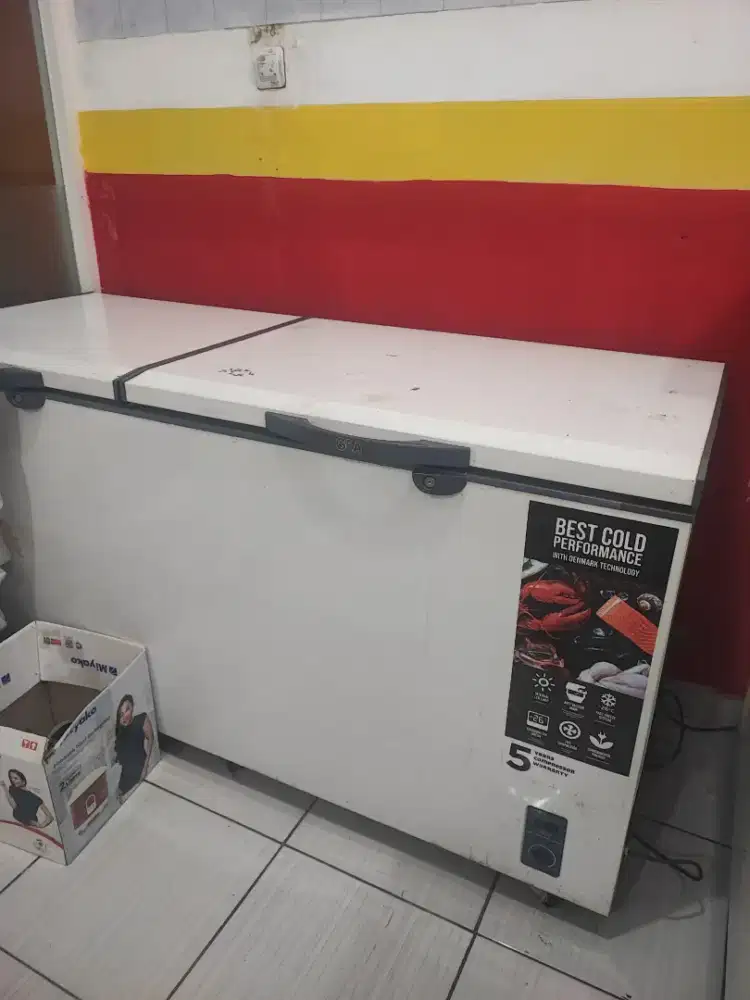 freezer gea 1200L 2 pintu