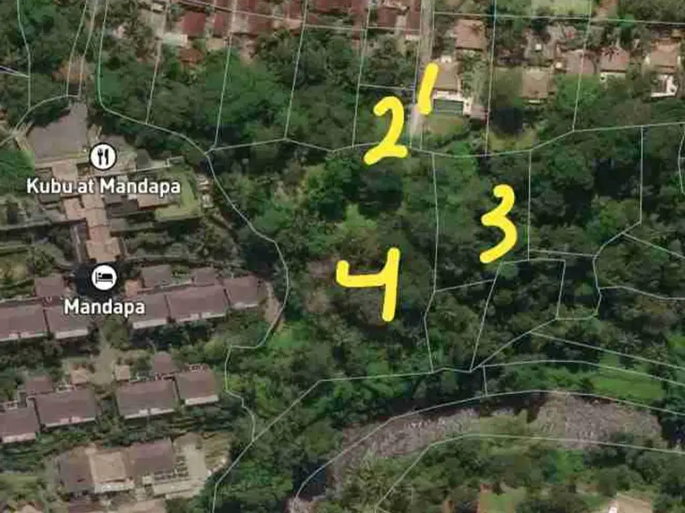 Tanah Komersial Los Sungai Ayung Dekat Mandapa Ubud - Thumbnail 2
