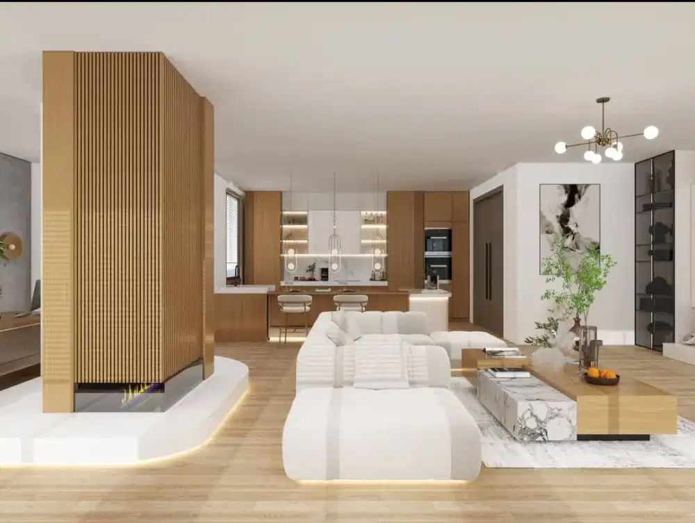 Interior rumah yang minalis dan elghan