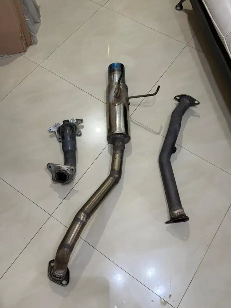 KNALPOT JAZZ GE8 (DP + FP + MUFFLER)